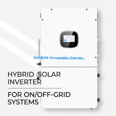 Driefasige Hybride Netgekoppelde Omvormer met 97,5% Efficiëntie, IP65 Bescherming en Drievoudige MPPT Trackers