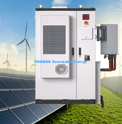 Commercial Energy Storage System with 50kW Hybrid Solar Inverter for C&I Peak Shaving Featuring LFP Battery and IP54/IP65 Protection