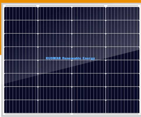 90W monokristallijn zonnepaneel met 18,24% efficiëntie en IP67 waterdichtheid voor off-grid stroom