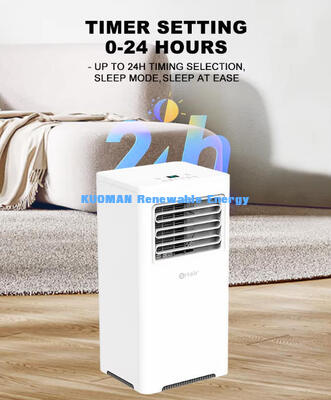 WIFI Draagbare airconditioner 6000BTU Koeling alleen Eenheid Stil 24 uur Timer R32 Koelmiddel voor thuis gebruik in de slaapkamer
