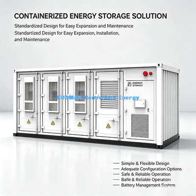 Lithium-ijzerfosfaatcontainer ESS | Back-upstroom voor datacenters en industriële parken