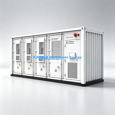 500kWh / 1MWh / 2MWh Container ESS Batterijopslag 24/7 Afstandsbewaking Energie Eenheid