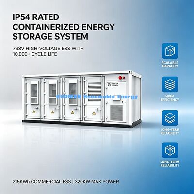 Op het net & Off het net Container energieopslag