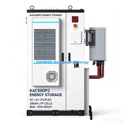 107.52kWh All-in-One Commercial Energy Storage System 50kW Hybrid Solar ESS voor Factory Farm Hotel Backup Power