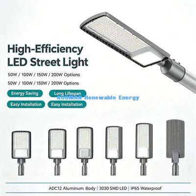 Lineaire DOB Ingang LED Straatlantaarn, Stabiele Prestaties Buitenstraatlamp