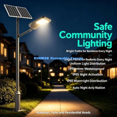 Gemeentelijk project Split Solar Street Light Factory Direct Supply LED lamp