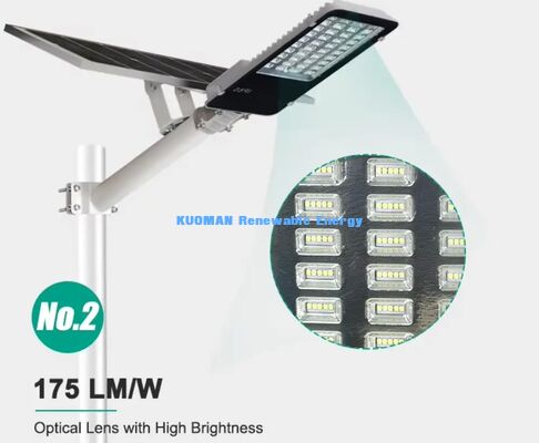 Off Grid Solar Street Light Nul elektriciteitsrekening Commercieel industrieel gebied Licht