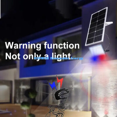 Beschermde Zonne-tuinlampen Grote Lithiumbatterij Waterdichte Buitenoprit Pad LED Lampen