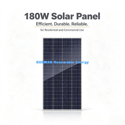 3,2 mm Gehard Glas 200-210W Zonnepaneel, Stof- en Waterdicht PV-Module voor Zonne-energiesysteem in de Achtertuin