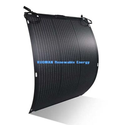105W 19.4V flexibele zonnepanel, 360 graden buigbare zonnepanelen voor gebogen oppervlakken