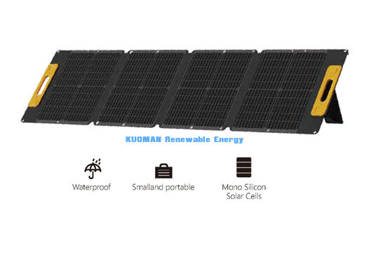 105W Off-Grid Opvouwbaar Zonnepaneel, Lichtgewicht Waterdichte Draagbare Zonneoplader voor Strandkamperen