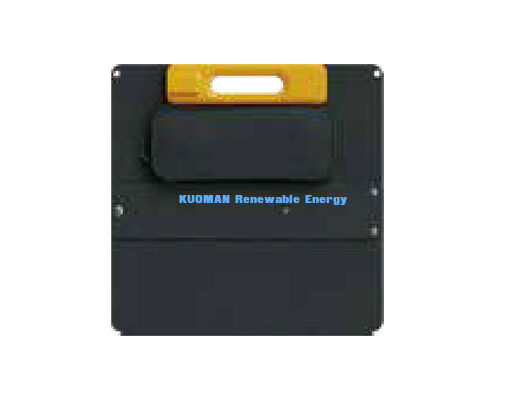 100W compact waterdicht opvouwbaar zonnepaneel, off-grid zonne-oplader voor vissen, wandelen en buitenactiviteiten