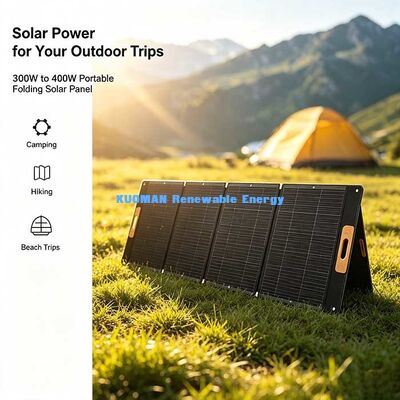 400W Opvouwbaar ETFE-gelamineerd Zonnepaneel, Draagbare Off-Grid Zonne-energie voor Campervan Leven