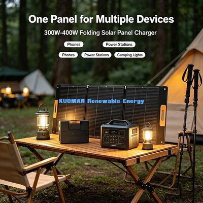 420-Watt opvouwbaar waterdicht zonnepaneel, zware draagbare zonneoplader voor RV-energiecentrale