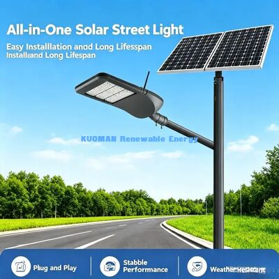 Hoog-efficiënte slimme LED straatverlichting. Bewegingsgeactiveerde, onderhoudsarme stadsverlichting.