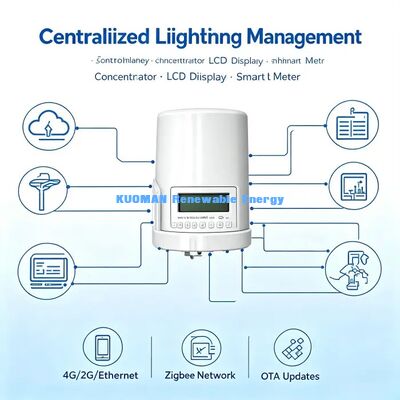Professioneel Smart Straatverlichtingssysteem, LoRaWAN Terminal‑Gateway‑Cloud Volledige Oplossingsaanbieder