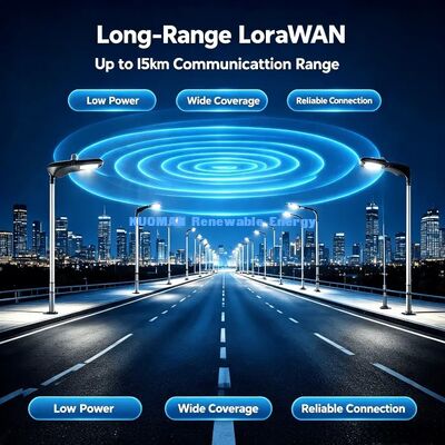 Professioneel Smart Straatverlichtingssysteem, LoRaWAN Terminal‑Gateway‑Cloud Volledige Oplossingsaanbieder