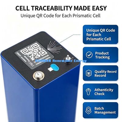 3.2V 100Ah CATL Lithium Iron Phosphate Prismatische Cel, lage AC Impedantie Lithiumbattery voor Series-Parallel Battery Pack Build