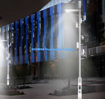 Smart Street Light Pole, geïntegreerde smart pole voor slimme gemeenschap, schilderachtig gebied en stedelijke weg