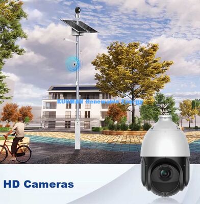 Solar Smart Street Pole, Cloud Remote Management, eenvoudig onderhoud en lage OPEX
